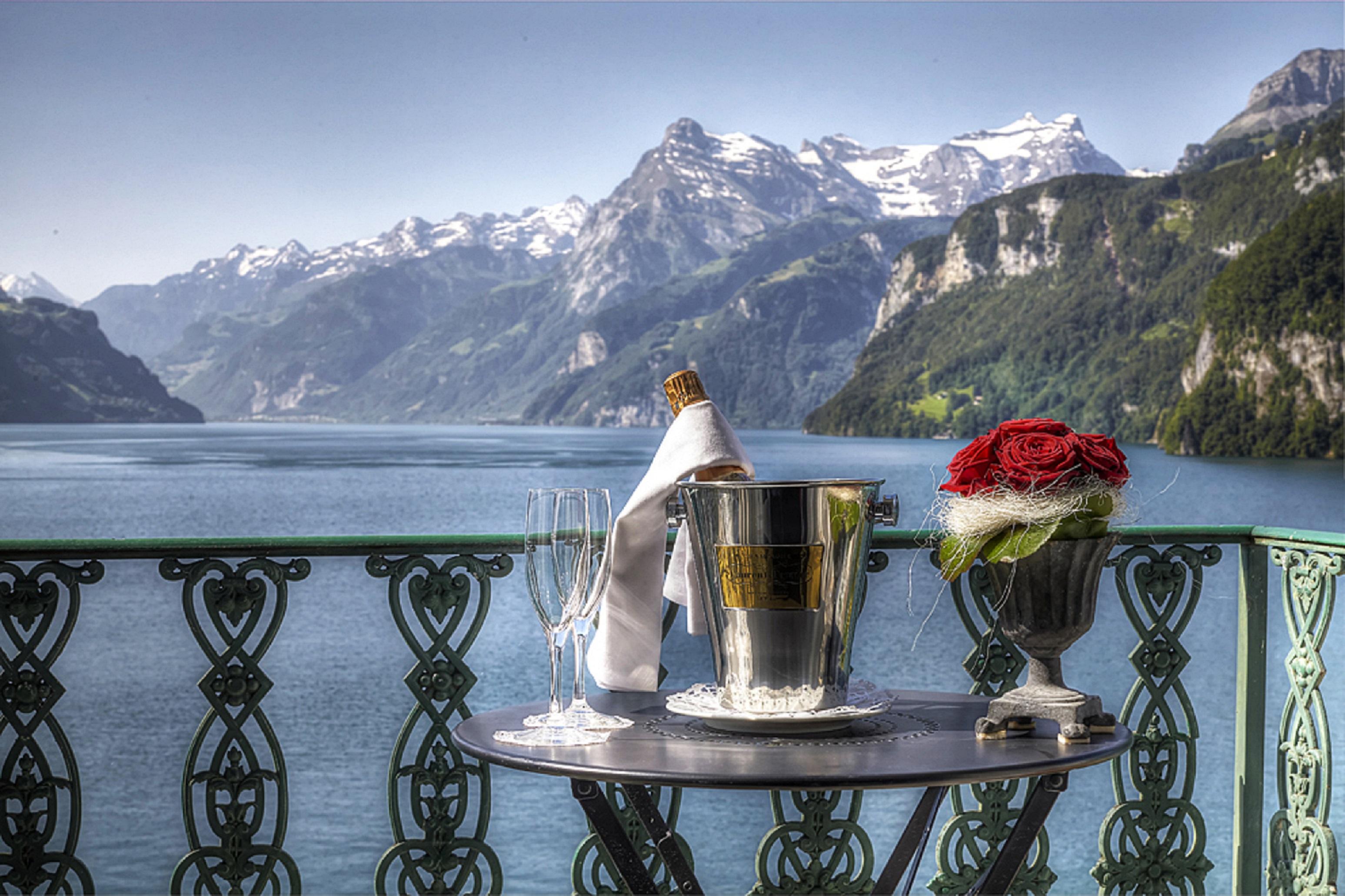 Seehotel Waldstätterhof Swiss Quality Brunnen Exteriör bild