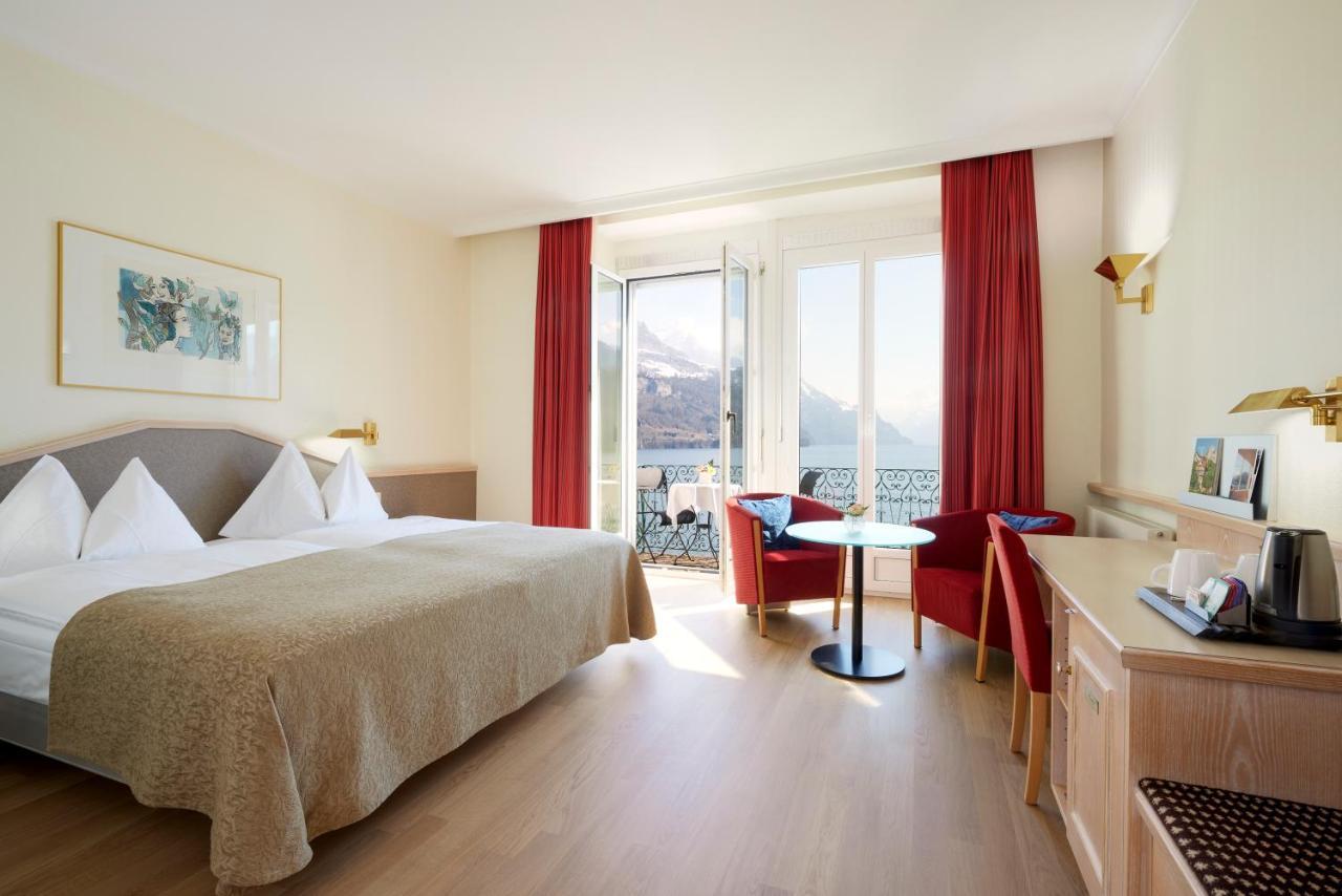 Seehotel Waldstätterhof Swiss Quality Brunnen Exteriör bild