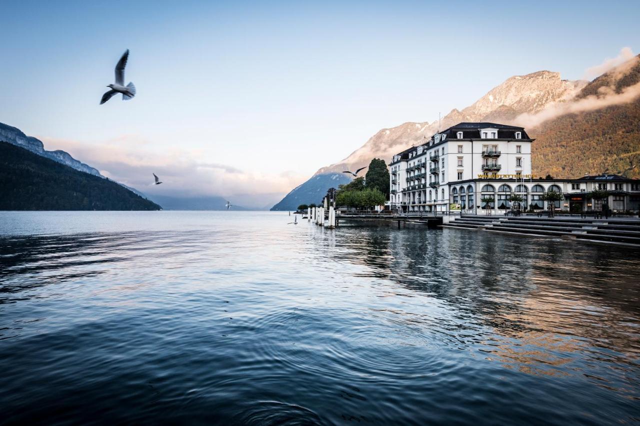 Seehotel Waldstätterhof Swiss Quality Brunnen Exteriör bild